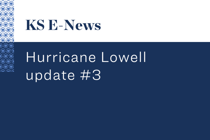 Hurricane Lowell update #3