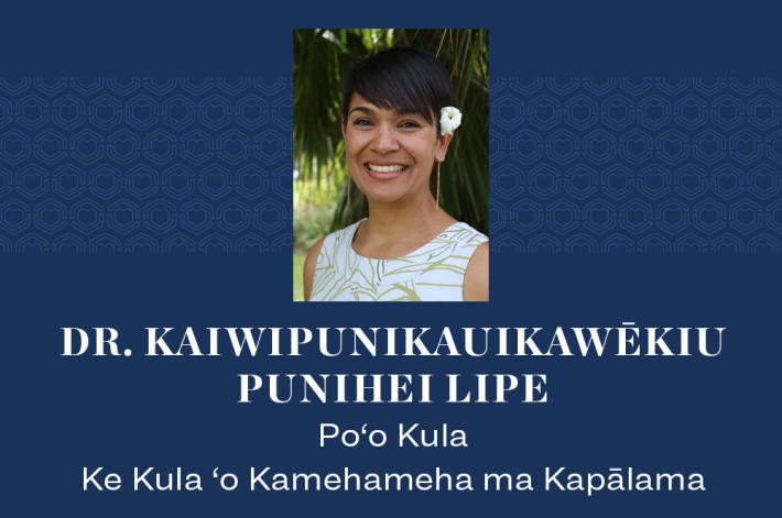 New poʻo kula appointed for Kamehameha Schools Kapālama
